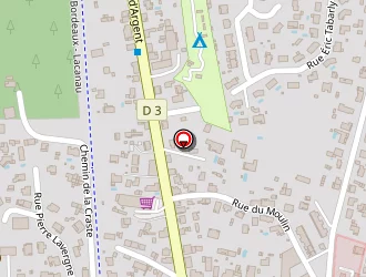 Carte de Ledoux à Lacanau