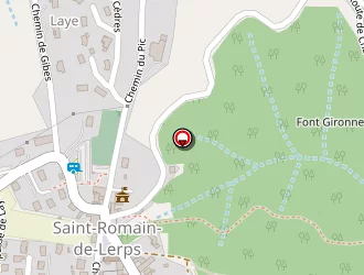 Carte de Cabinet Fuller à Saint-romain-de-lerps