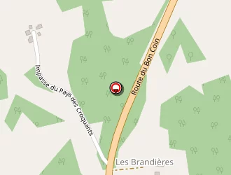 Carte de Espace Bois 24 à Journiac