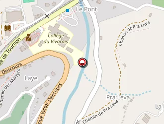 Carte de La Gravière à Lamastre