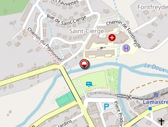 Carte de Centre De Controle Technique à Lamastre