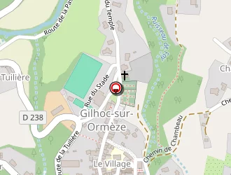Carte de Mairie à Gilhoc-sur-ormèze