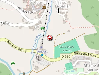 Carte de Douces Gourmandises à Vénosc