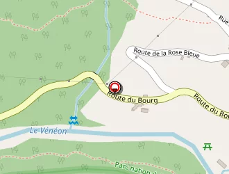 Carte de Au Terroir à Vénosc