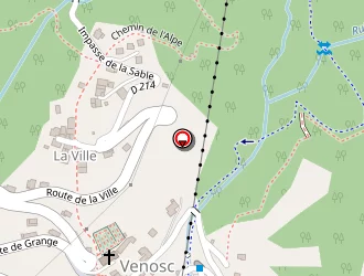 Carte de Berruyer Alexandre à Vénosc