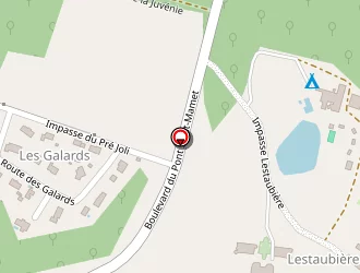 Carte de Serrebat à Douville