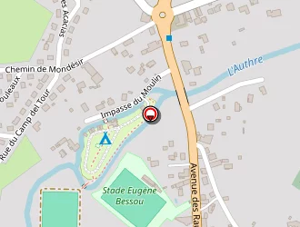 Carte de Canches à Jussac