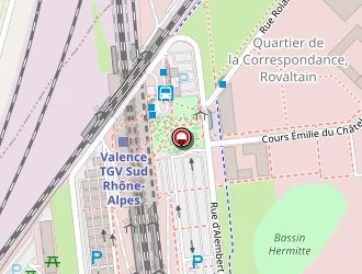 Carte de Issoneo à Alixan