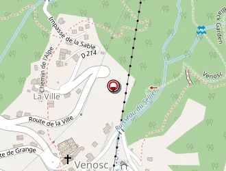 Carte de Ecole Communale à Vénosc