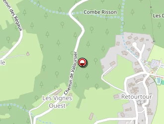 Carte de Les 5 As à Lamastre