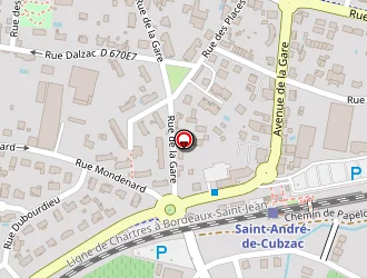 Carte de Point P à Saint-andré-de-cubzac