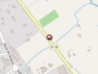 Carte de La Poste à Galgon