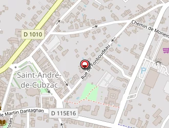 Carte de Adsl Immobilier à Saint-andré-de-cubzac