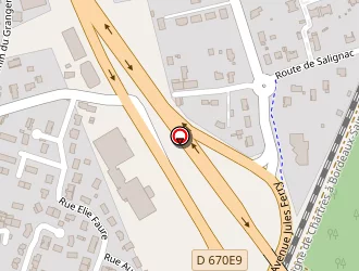 Carte de Malherbe Transports à Saint-andré-de-cubzac