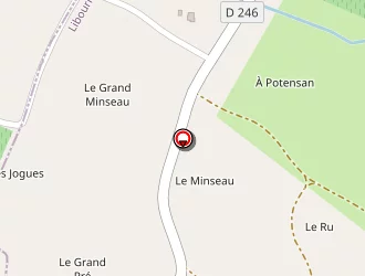 Carte de Guinaudeau (scea) à Mouillac