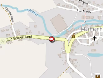 Carte de Canches à Marmanhac