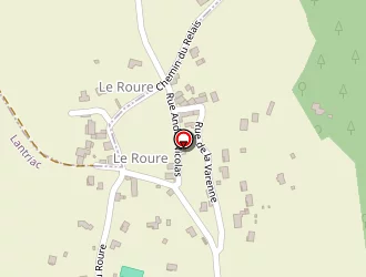 Carte de La Poste à Saint-germain-laprade