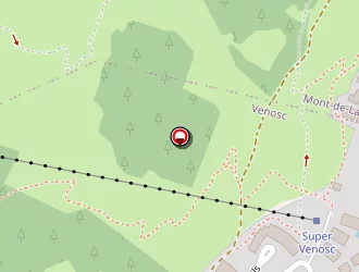 Carte de Le Chalet De Pascale à Vénosc