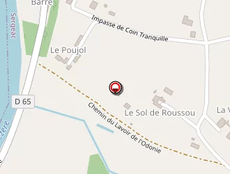 Carte de Auberge De Peyrole à Sergeac