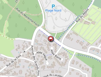 Carte de Anderson James à Lacanau