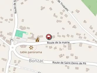 Carte de Mairie à Bonzac
