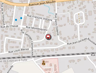 Carte de Rousselot Martinet à Montpon-ménestérol