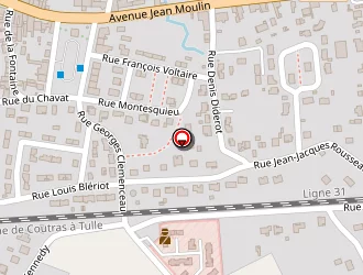 Carte de Gerat à Montpon-ménestérol