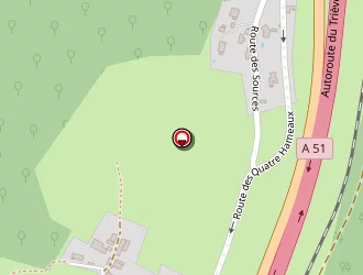 Carte de Beg-eau à Saint-martin-de-la-cluze