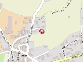 Carte de Chansigaud Daniel à Saint-christophe