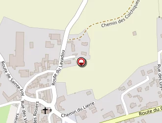 Carte de Le Delri à Bains