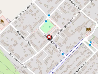 Carte de Tp Services Amenagements à Ambès