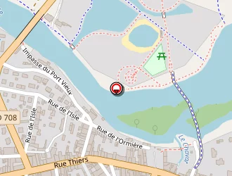 Carte de Cc Isle Double Landais à Montpon-ménestérol