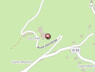 Carte de Trans Auto Tdf à Thiézac