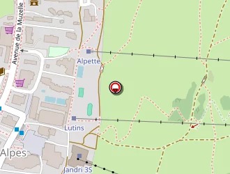 Carte de La Grange à Mont-de-lans