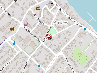 Carte de Comité Des Fêtes D'ambes à Ambès