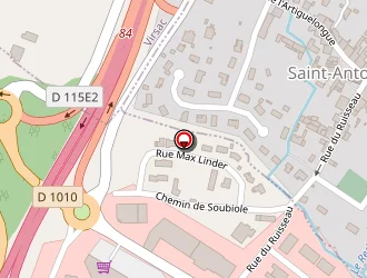 Carte de Mcdonald's à Saint-andré-de-cubzac