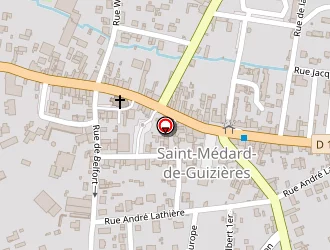 Carte de Max Couture à Saint-médard-de-guizières