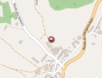 Carte de Hôtel Coulier à Jayac