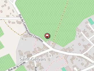 Carte de La Poste à Saint-gervais