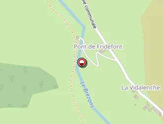 Carte de Décollage De Vidèche à Brezons