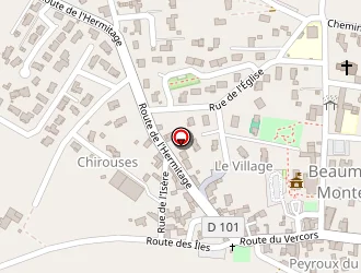 Carte de Alexandre Mathias à Beaumont-monteux