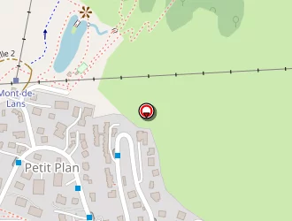 Carte de Chalet De La Fée à Mont-de-lans