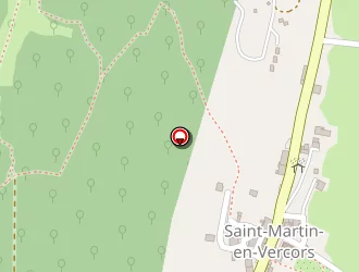 Carte de Bellier Marc à Saint-martin-en-vercors