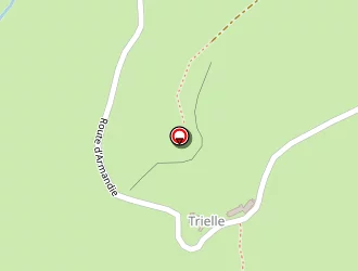 Carte de Centre De Trielle à Thiézac