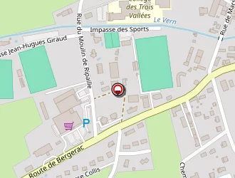 Carte de Tennis Club à Vergt