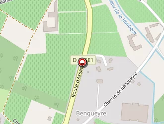 Carte de Aster à Cantenac