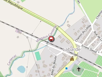 Carte de Ac2m à Labarde