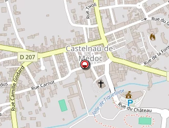 Carte de B.b.m. à Castelnau-de-médoc