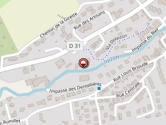 Carte de Vals Maçonnerie à Vals-près-le-puy