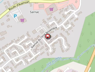 Carte de Parcelier-petit Julia à Avensan